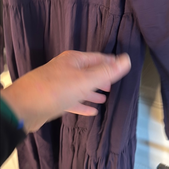 Old Navy Purple Bishop Sleeve Sundress Work - Picture 8 of 8